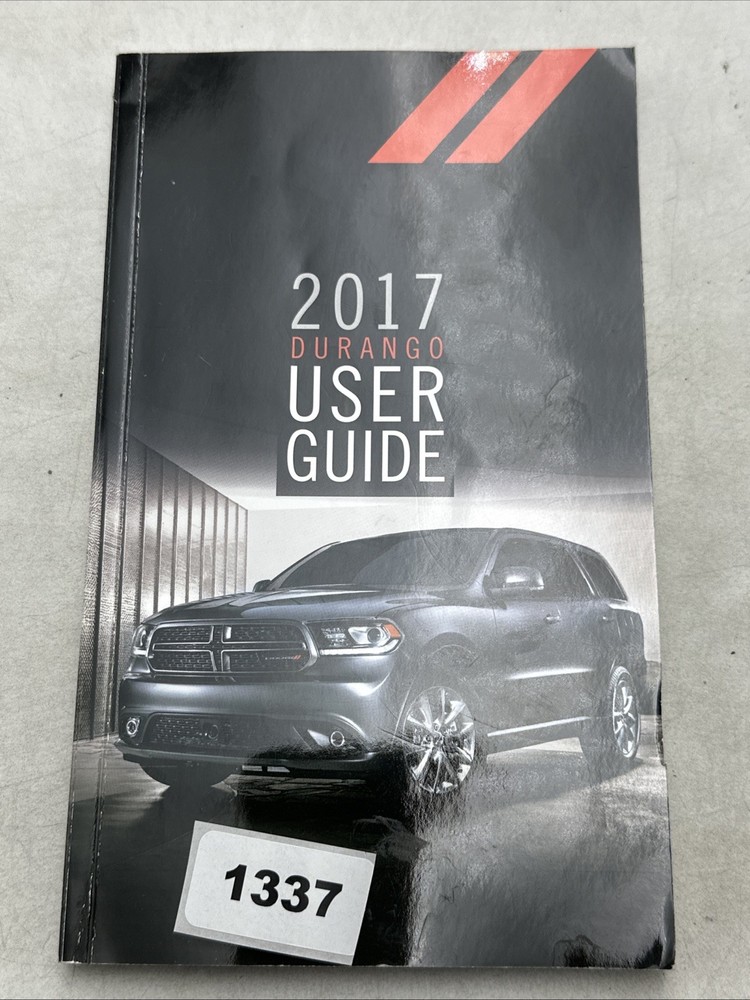 2017 Dodge Durango user guide