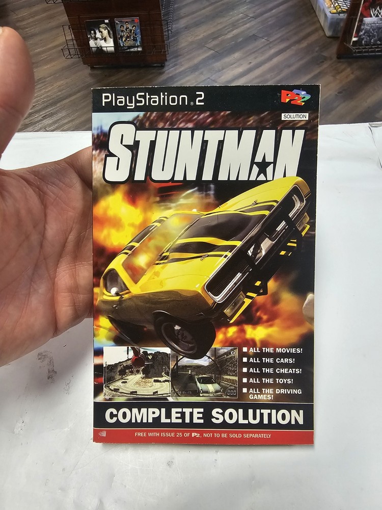 Playstation 2 Solutions Stuntman Complete Solution. P2 Magazine Extra!!