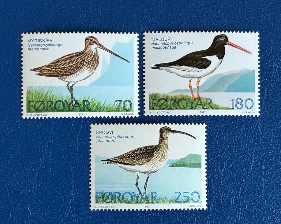 Faroe Islands- 1977 - Birds