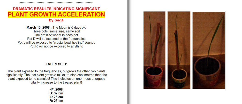 Frequencies compatible with Multi-Frequency Oscillator MWO Multi-Wave Oscillator