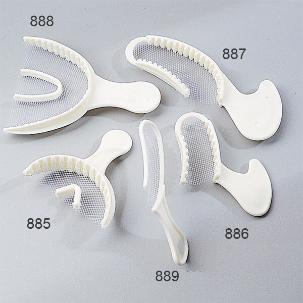 140pcs DentAmerica Polybite Disposable Impression Bite Trays–Quadrant