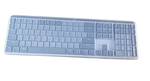 Silicone keyboard Skin Compatible for Logitech MX Mechanical Wireless Clear