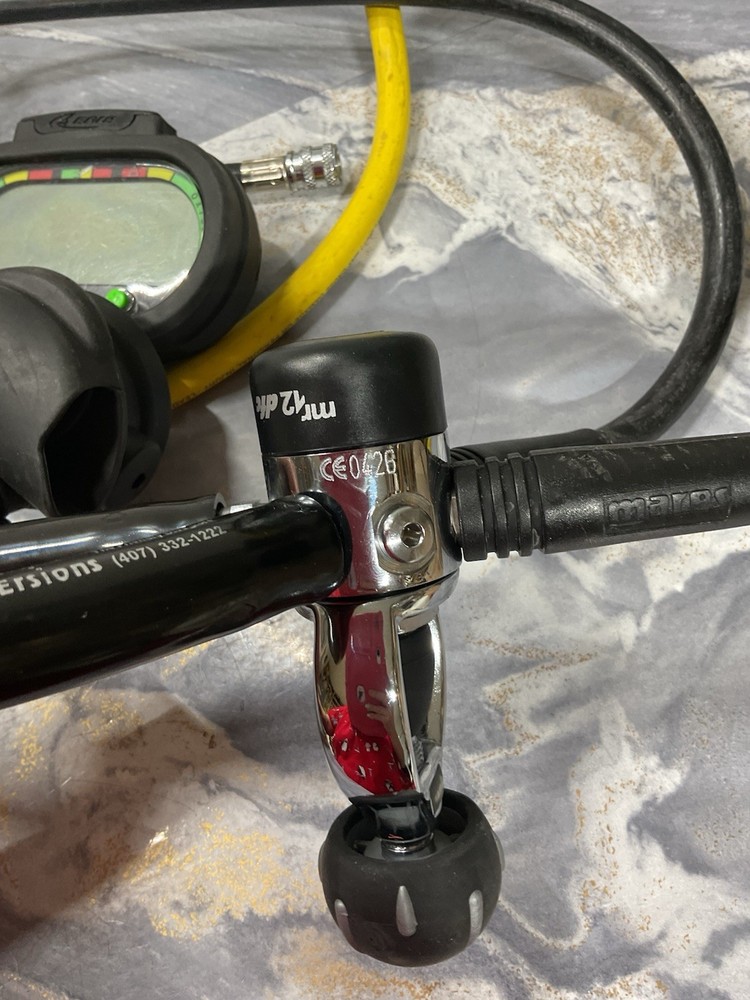 Aeris500AI Complete SCUBA Regulator + Computer Setup Voltrex Mares /Nikos Mares