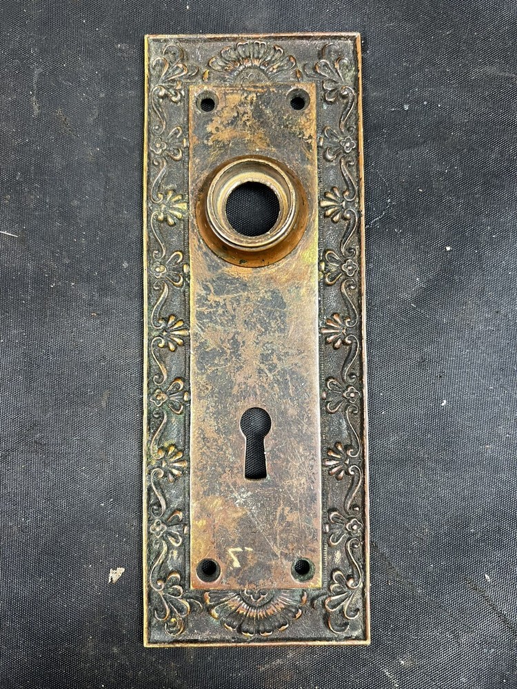 Corbin 1900 Parthenon Passage Set Knobs, Plates, Mortise H-42200