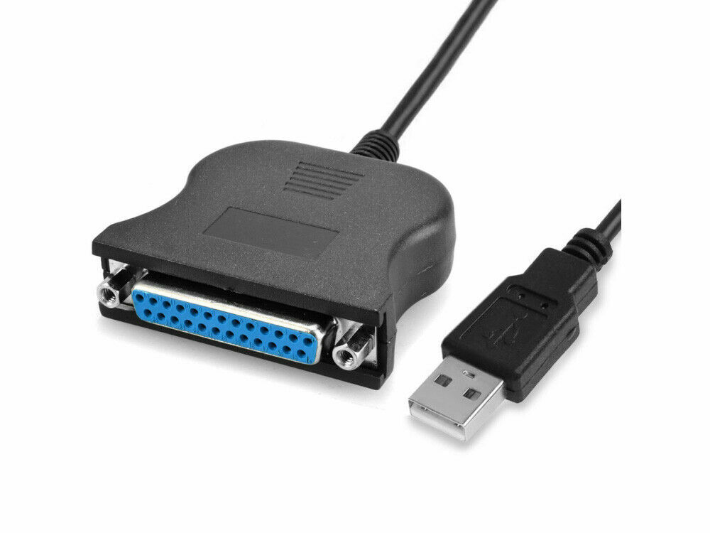 Virtual Parallel Printer Port To USB I/O Adapter Cable ║ for Printer Use Only