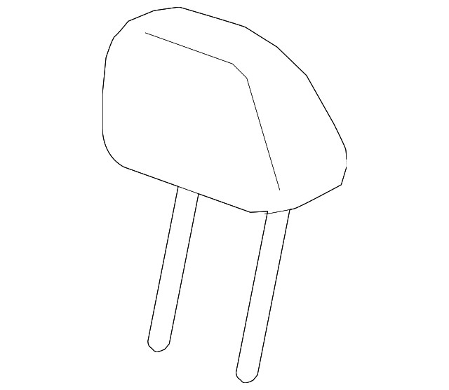Genuine GM Headrest 42741403