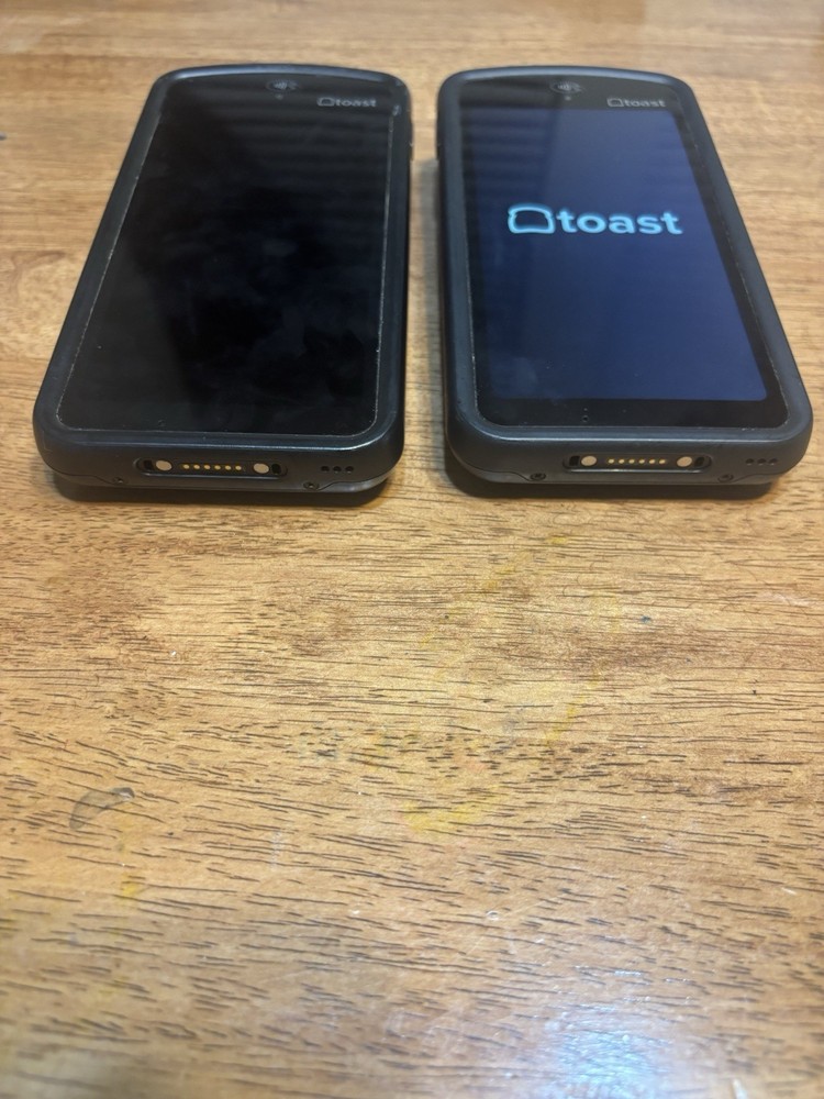 Two(2) Toast Flex POS Go 2 Handheld Tablet Mobile Computer Device - TG200