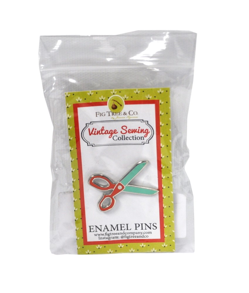 Vintage Sewing Collection Sewing Scissors Enamel Pins