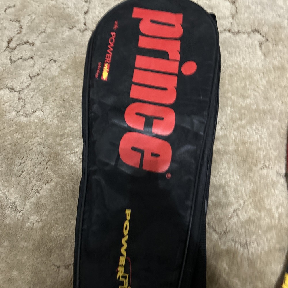 Genuine Prince Power Ring Pro Titanium Mesh Graphite Squash Racket *Needs Grip*