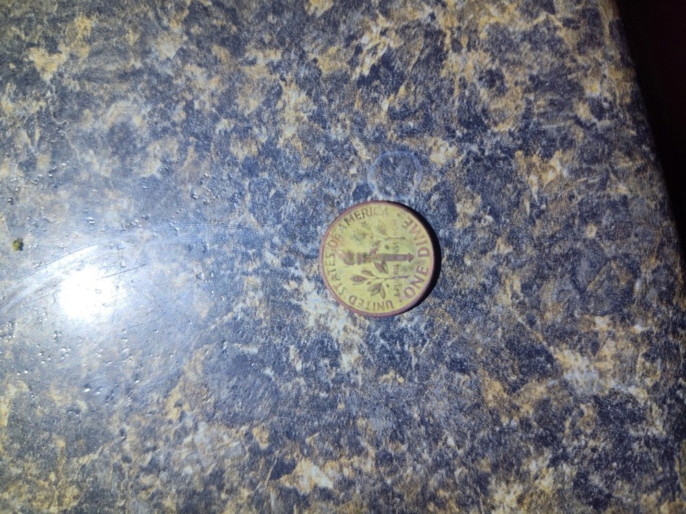 No Clad Layer Error Dime RARE Year Error$