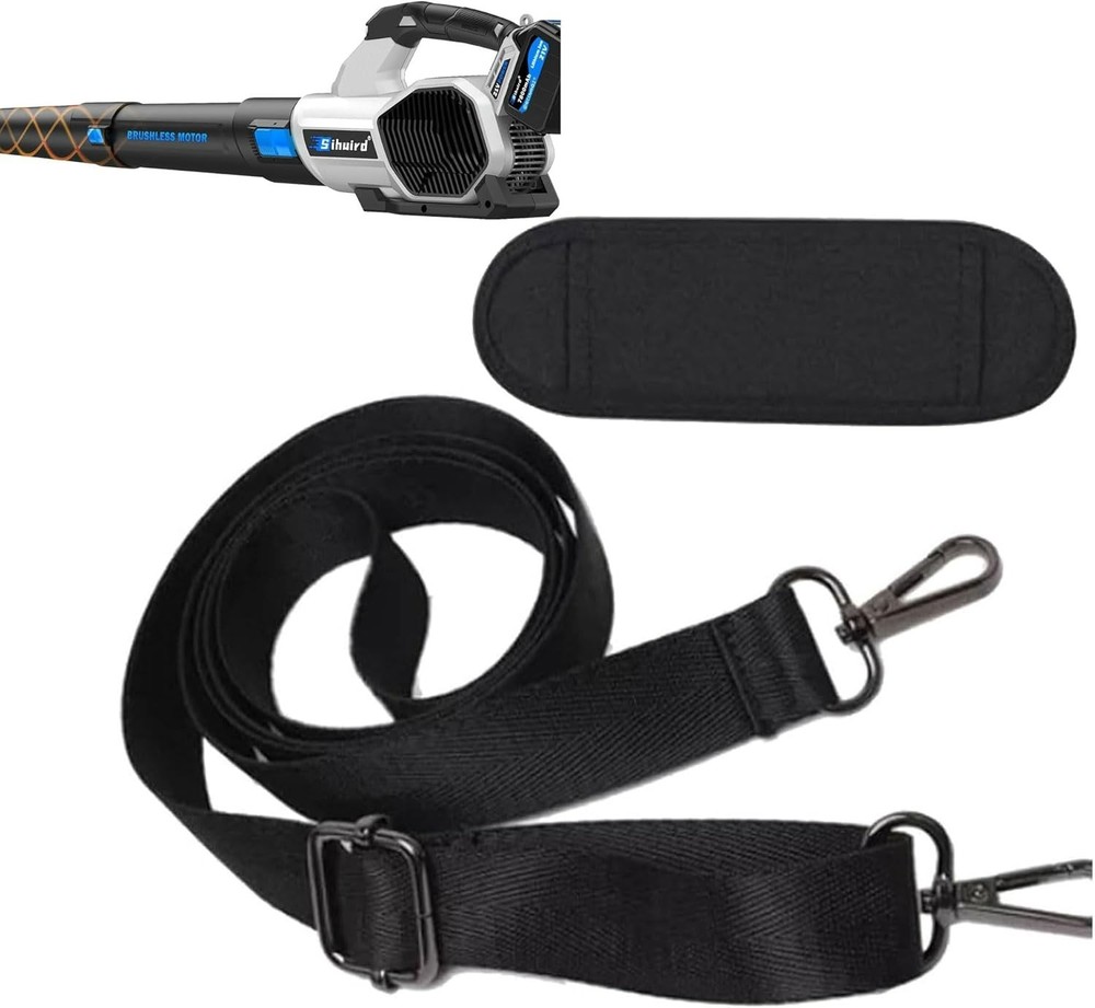 Shoulder Strap for a Leaf Blower to Reduce the burden-Solid, Polyster