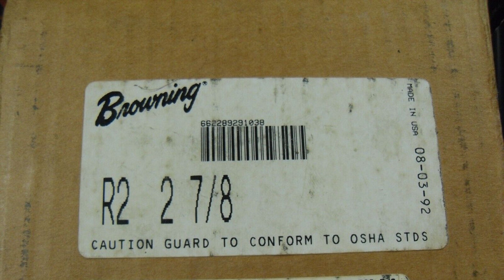 BROWNING R2 2-7/8 SPLIT TAPER BUSHING