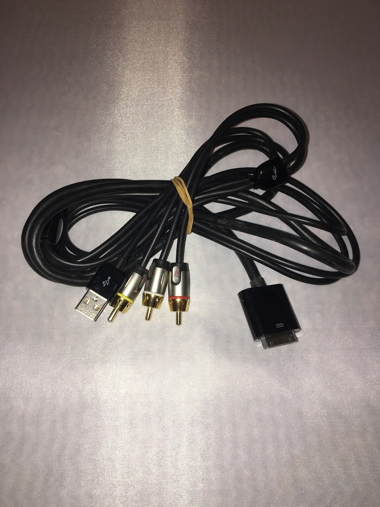 Rocketfish RF-ACST2 30-pin to composite av/usb cable