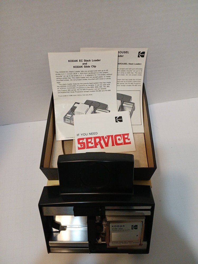 Kodak EC Stack Loader for Carousel Slide Projectors EC40