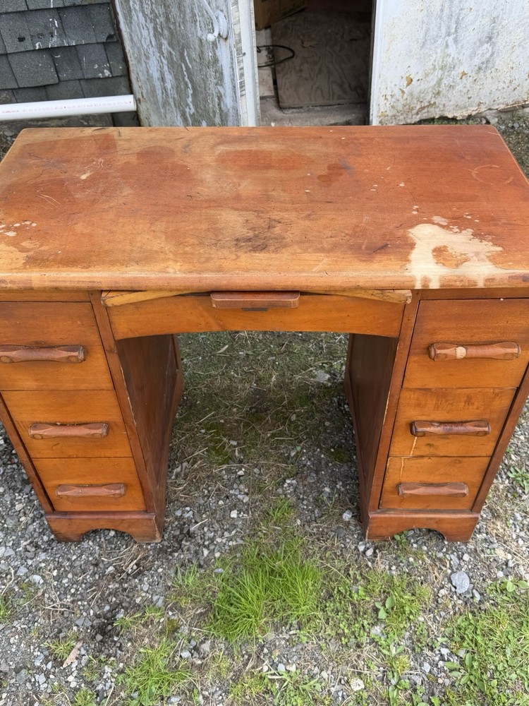 antique drafting desk