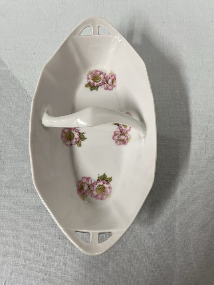 Germany Floral Handled Dish