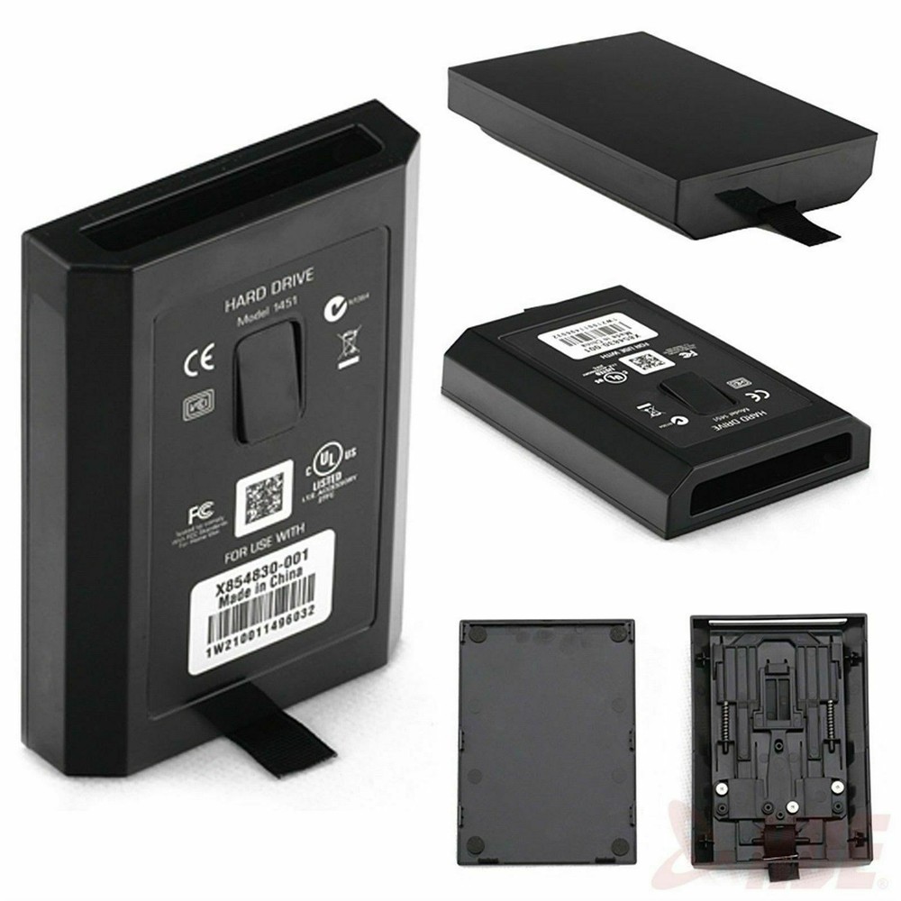 Hard Disk Drive HDD Case Shell Replacement Compatible for Microsoft Xbox360 Slim