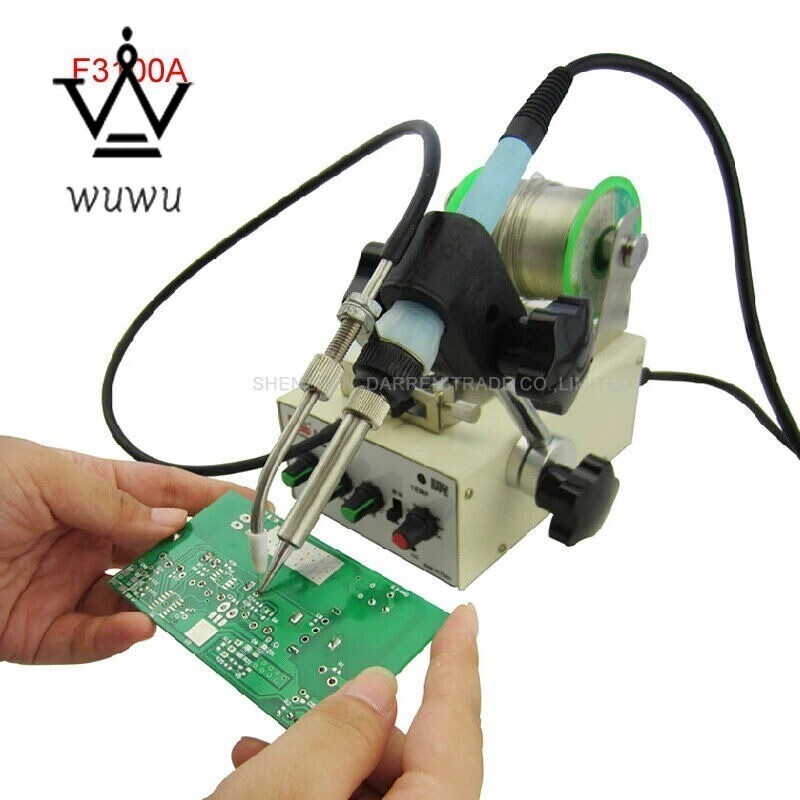 Automatic Tin Feeding Machine Multi-function Foot Soldering Machine F3100A。