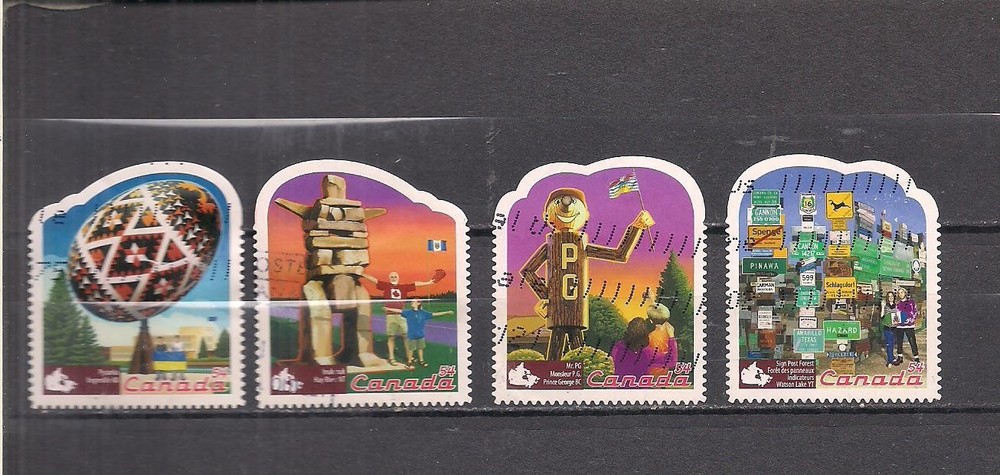 Canada  #2336a-d used VF