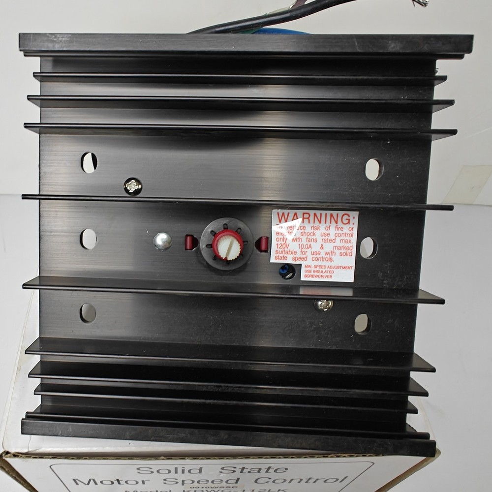 New KB Electronics KBWC-112LK Solid State Motor Speed Control - Missing Knob