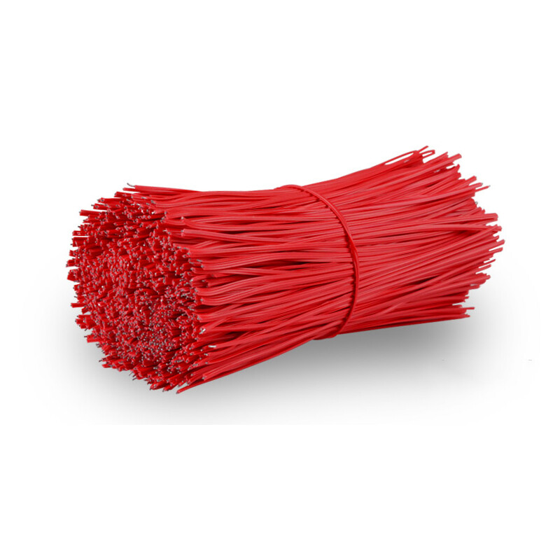 Plastic Coated Iron Wire garbage ties metal Cable Wrap Various Size & Colour