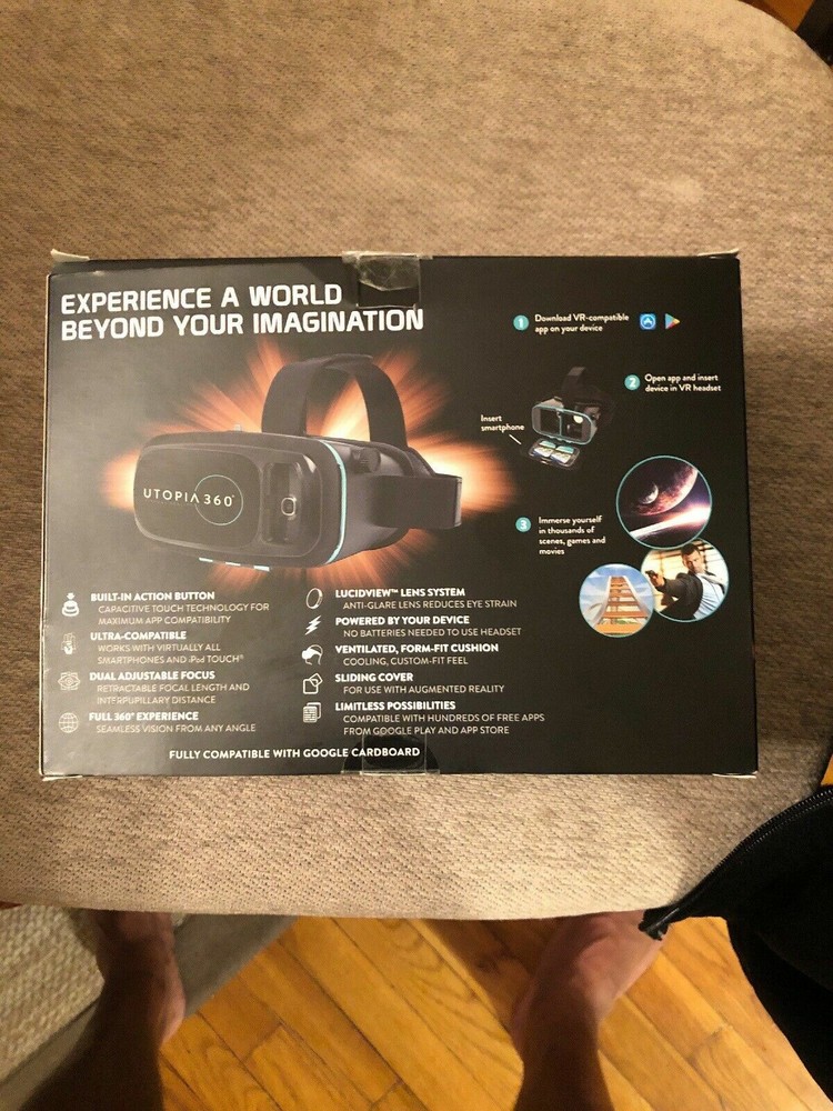 ReTrak - Utopia 360° Virtual Reality 3D Headset