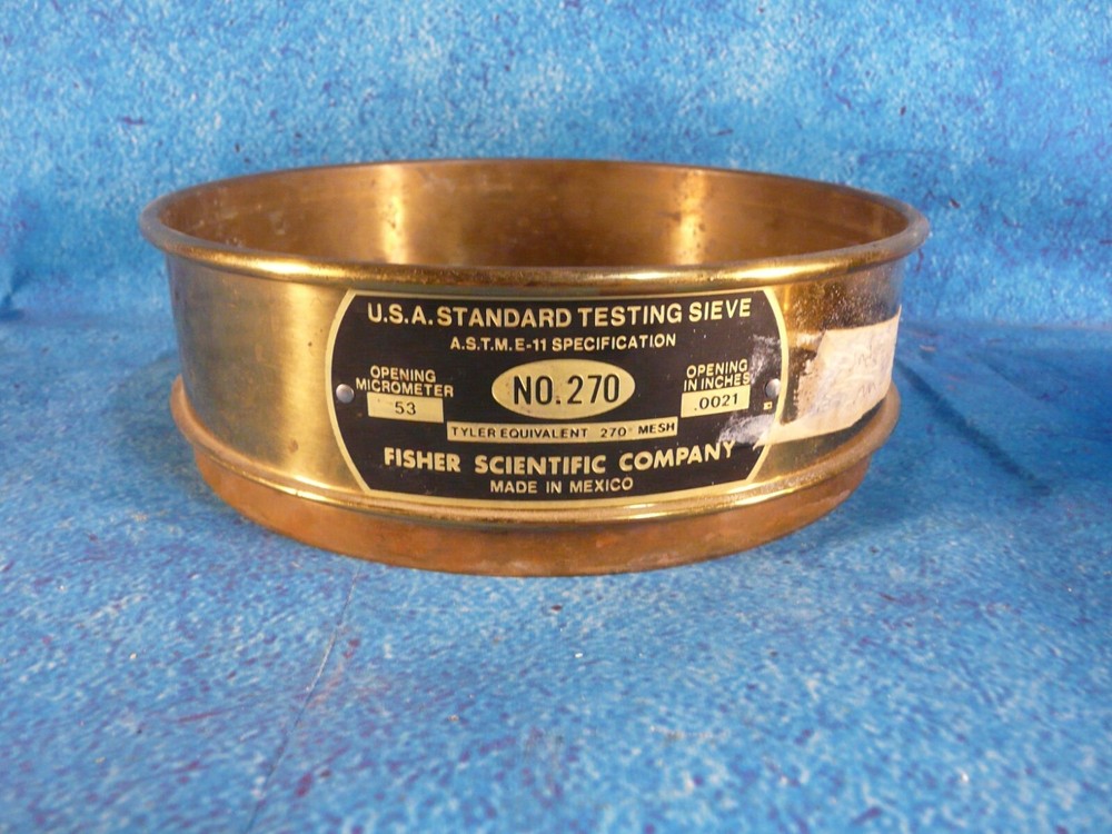 Fisher Scientific Standard Testing Sieve No. 270