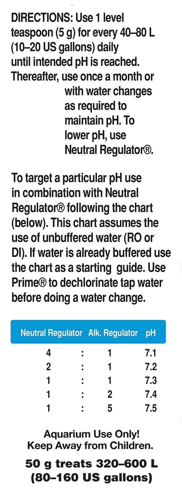 Alkaline Regulator, 50 g / 1.8 oz