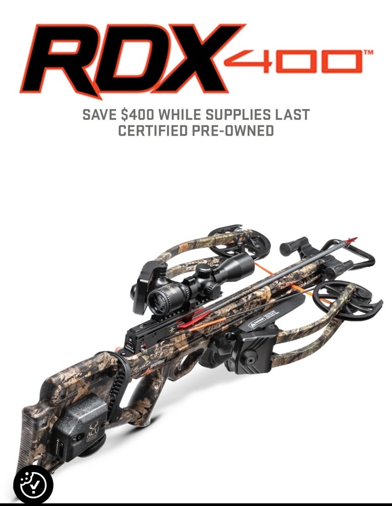 Wicked Ridge crossbow RDX 400
