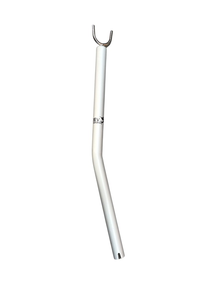 Dev Fishing Tuna Rod Pole Assist Leverage Support Bar Straight, 15, & 30 Degree