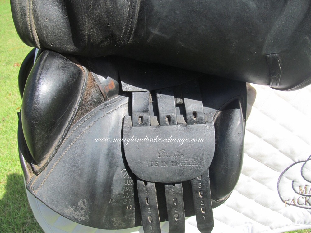 17" COUNTY INNOVATION ( BLACK) close contact jumping saddle-2013 MODEL