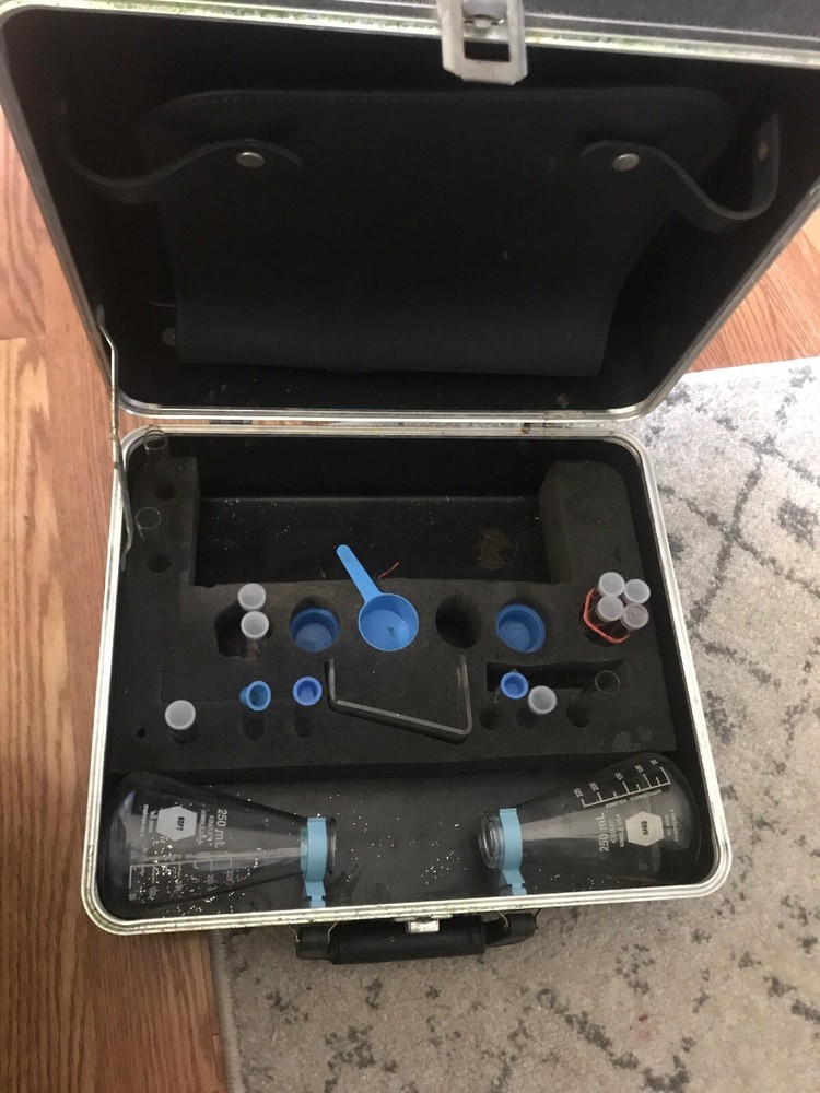 Vintage JASON MICROSCOPE 750x Illuminated +Case and Accessories