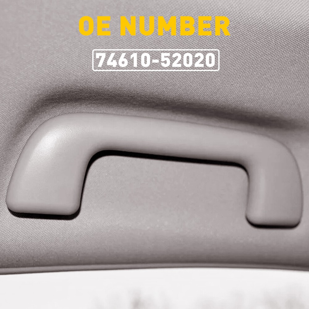 For 2008-2017 Toyota Yaris Front Roof Handle Pull Grab Handle Replacement Gray