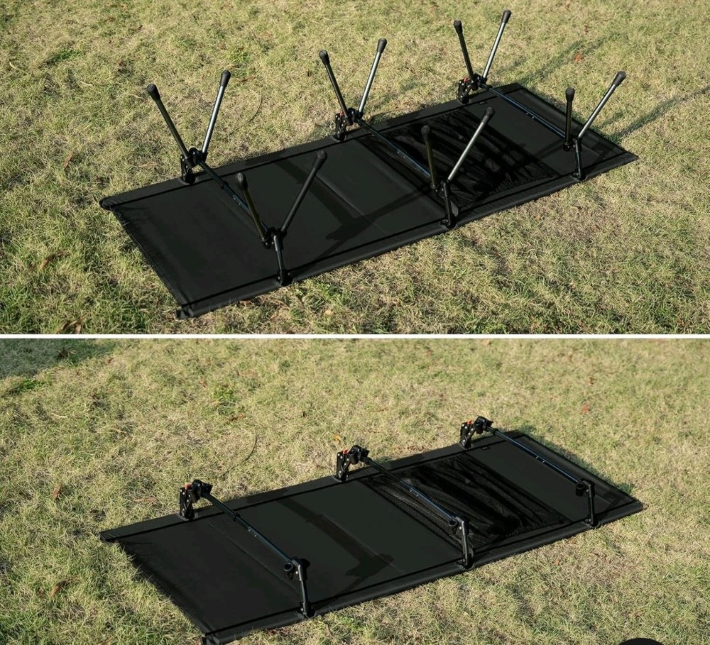 SUPRANUBIS Adjustable Camping Cot, 330Lbs Support, SUPER LIGHT. AMAZING COT. A+!