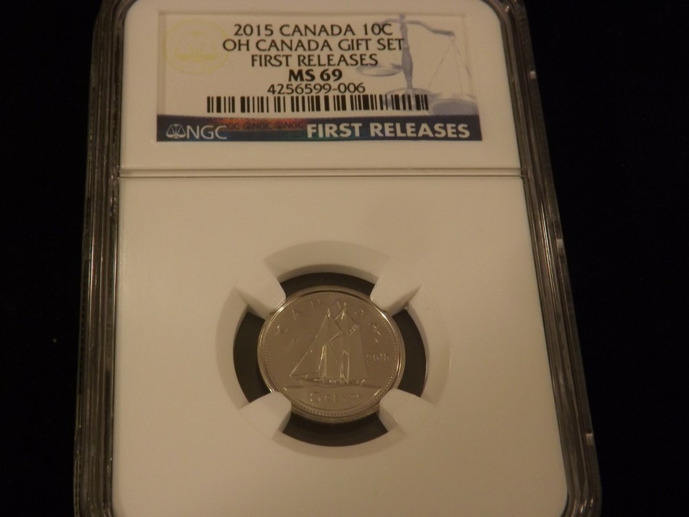 2015     10 C      Canada    First Releases    NGC    MS 69