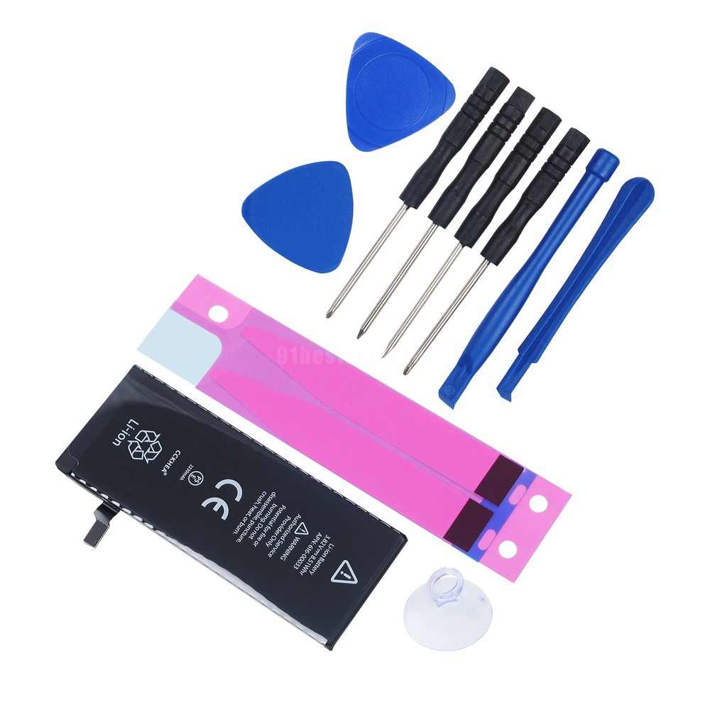 For Apple iPhone 6 Battery Internal Replacement 2230mAh + Tool Adhesive