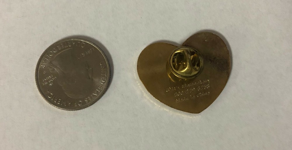 Thank You Heart Pin