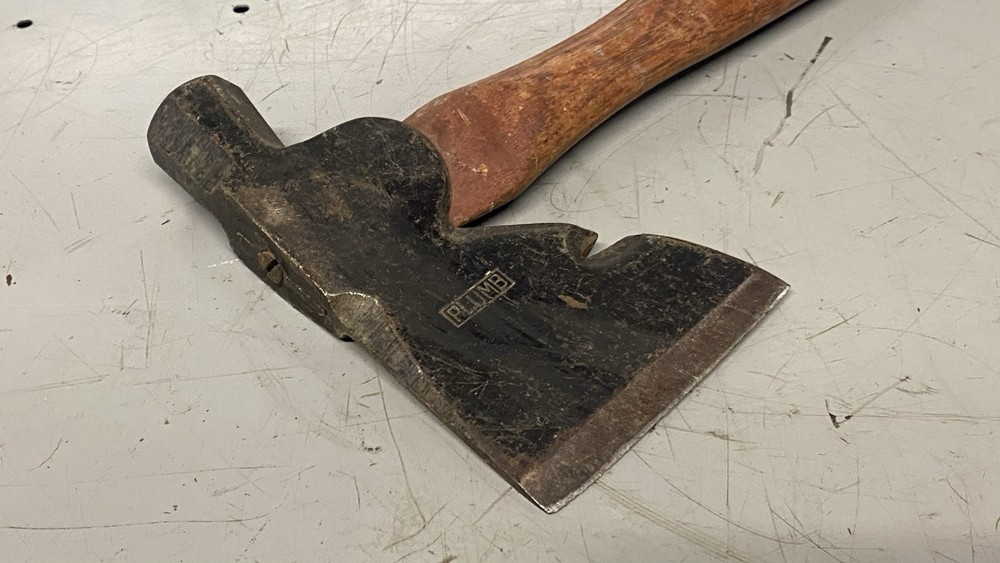 PLUMB Carpenters Hatchet Axe Timber Framing Tool