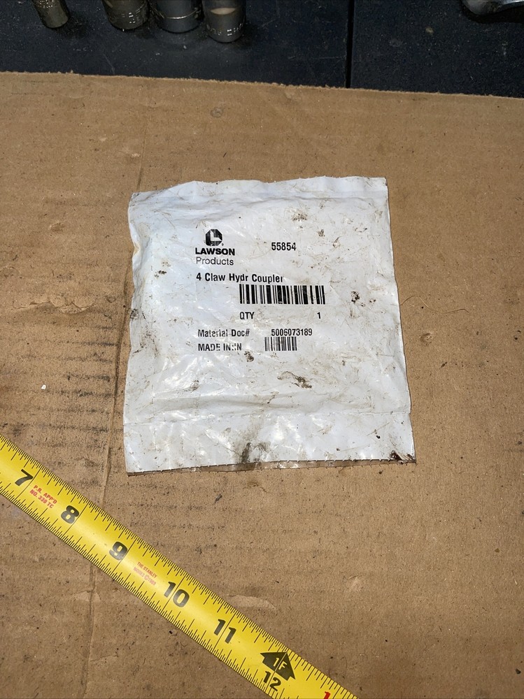 Lawson 55854 4 claw hydraulic coupler