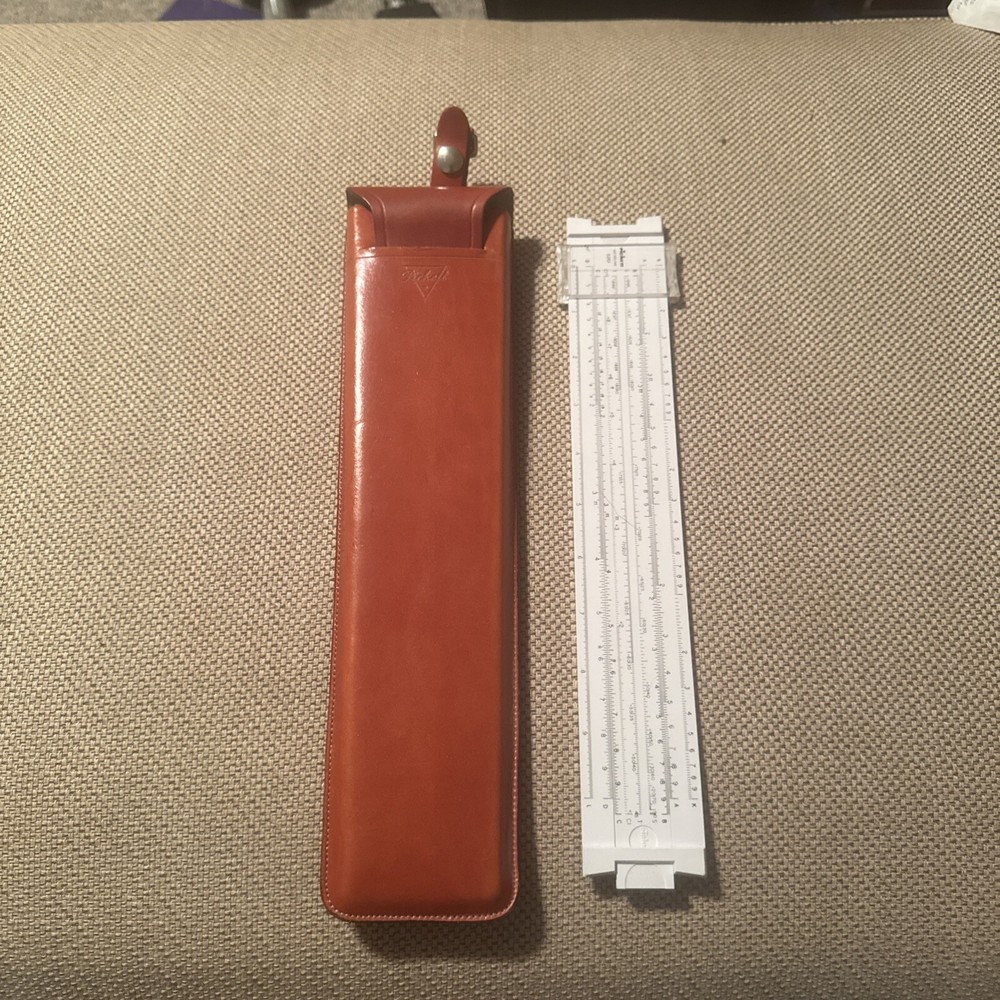 Vintage Pickett Microline 120 Slide Ruler.