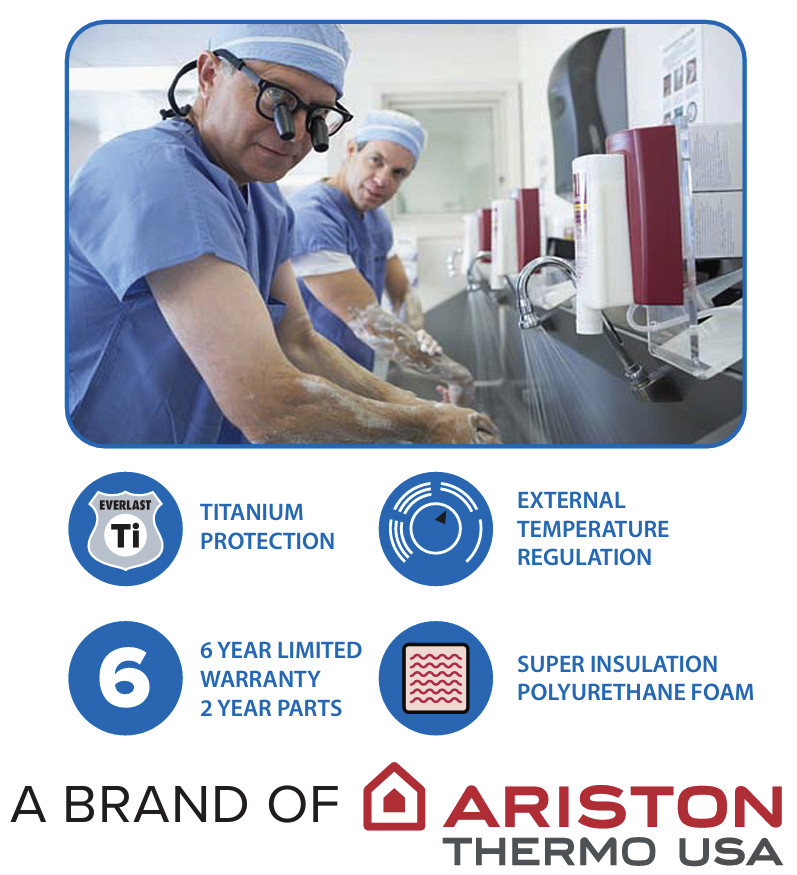 HTP EVR02.5A014C - Everlast Mini Tank Point of Use Water Heater Plug-in, 2.5 Ga1