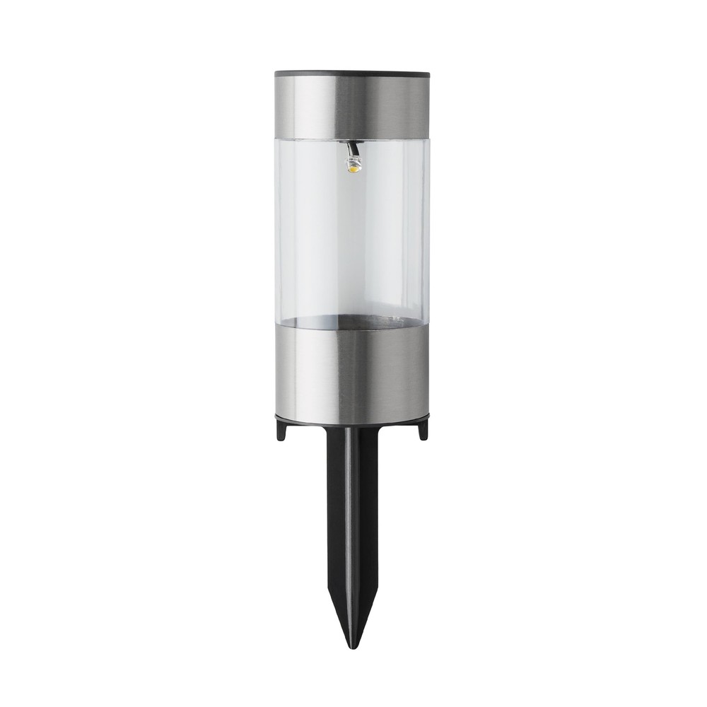 (5 pack Stainless Steel Solar Powered Mini Bollard Path Light