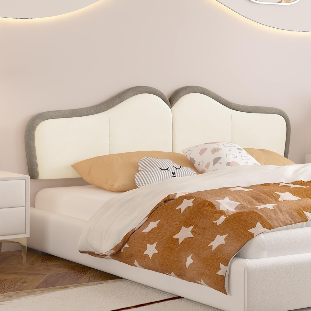 Headboards King Size headboard for Adjustable Bed Head Board Panels, Upholste...