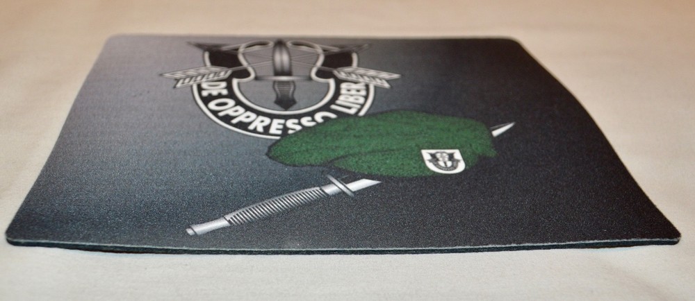 US Army Special Forces Mouse Pad 9" x 8"