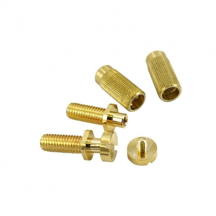 SM1-G TonePros Metric Locking Studs, Gold Finish