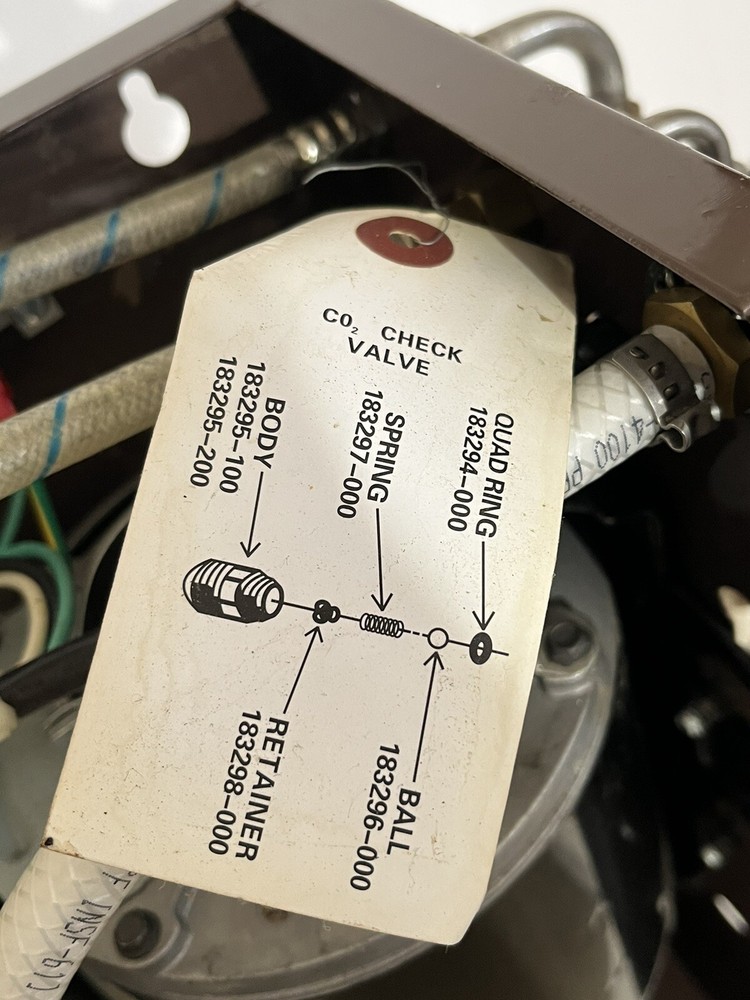 Cornelius Carbonator balance Part# 416411000