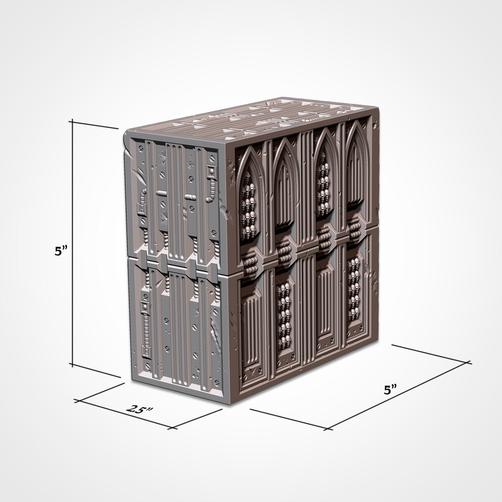 WTC 40K Foldable Terrain - Cathedral | WH40K Wargame Scenery