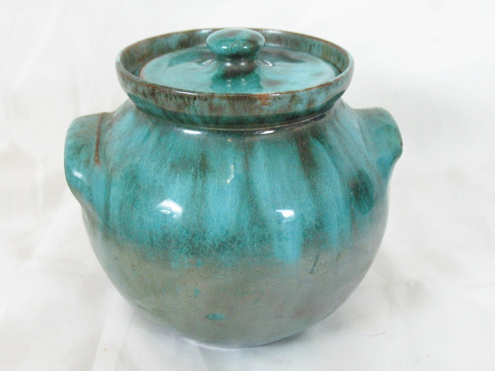 Vintage 2 American Studios Pottery Vases and a Jar