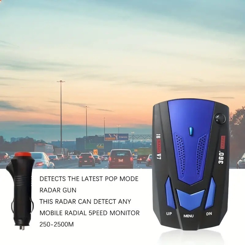 RADAR DETECTOR - ALL BANDS PLUS LASER - BRAND NEW