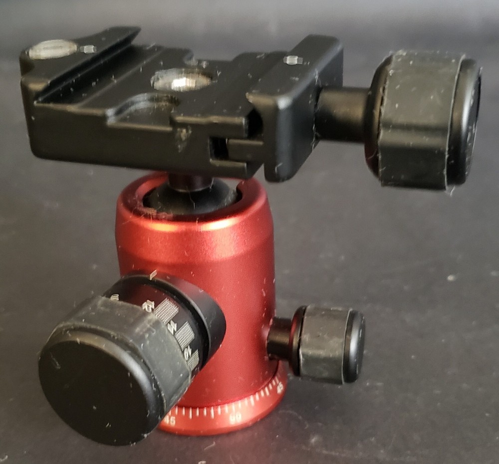 MeFOTO Q0 Ballhead Red